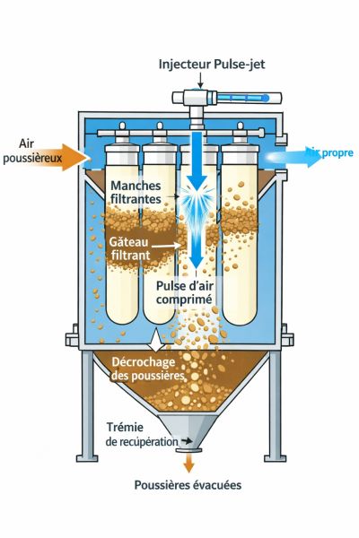 décolmatage pulse jet