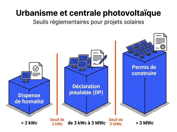 Urbanisme et centrale photovoltaïque