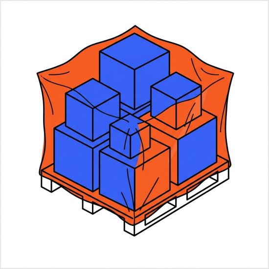 Gaine d'emballage standard polyvalente