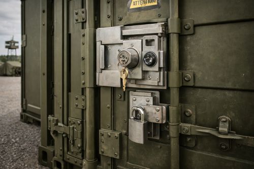 Système de verrouillage renforcé sur container