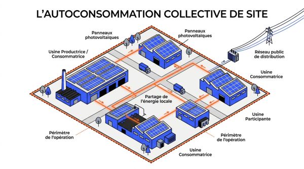 Autoconsommation collective site