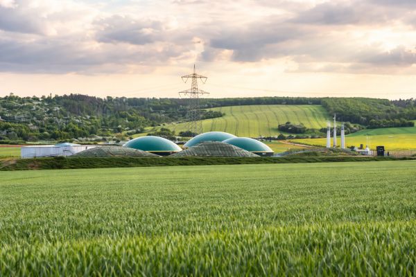 Plant biogaz au cœur de la campagne