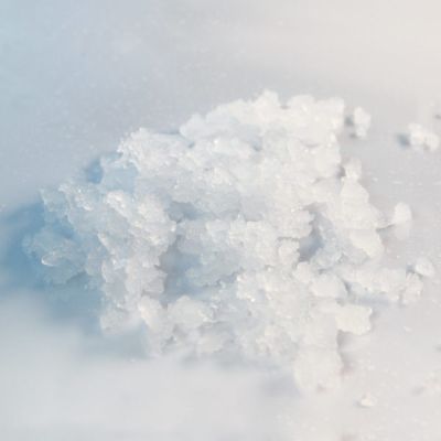 Glace en paillettes