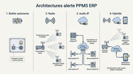 Architectures alerte PPMS ERP