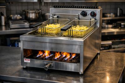 Friteuse professionnelle à gaz
