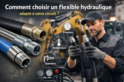 Comment choisir un flexible hydraulique adapté à votre circuit ?