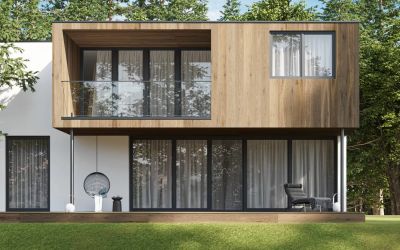 Maison modulaire à ossature métallique