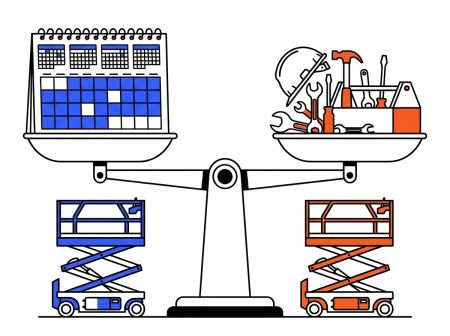 Choix achat ou location nacelle ciseaux