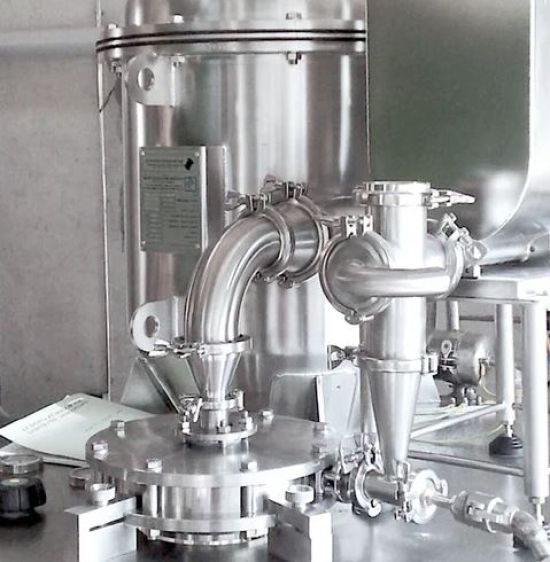 Micronisation par jet d'air 