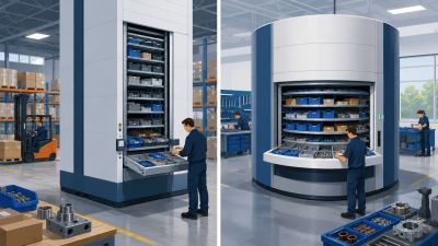 Tour de stockage vs stockeur rotatif : quelles différences et quels usages ?