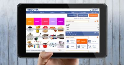 kit caisse sur tablette