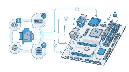 Schéma prérequis logiciels et choix PC pro