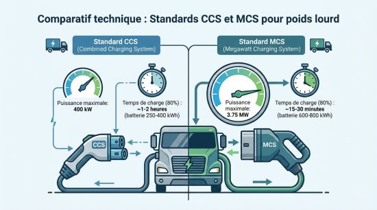 Standards CCS et MCS pour poids lourd