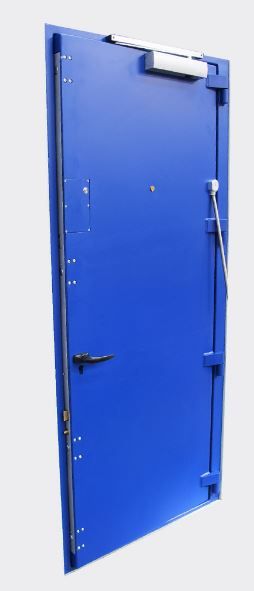 porte blindée anti-bélier
