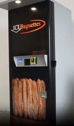 Distributeur automatique de pains ICI Baguettes
