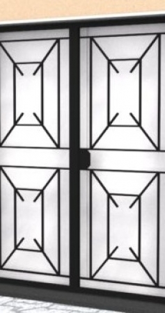 Combien coûte une grille de protection d’entrée ? 