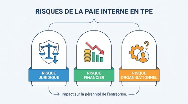 Risques de la paie interne en TPE.