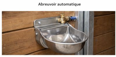 Abreuvoir automatique pour chevaux