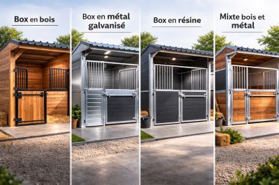 types de box selon les matériaux