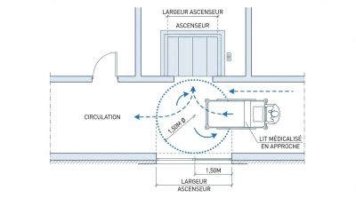 intégration d'un ascenseur 
