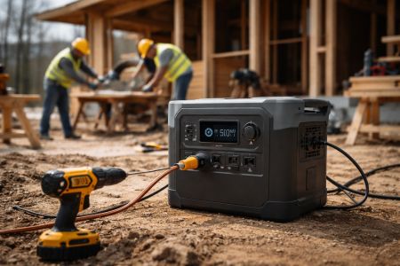 station électrique chantier outils