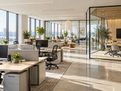 aménagement bureau d'entreprise