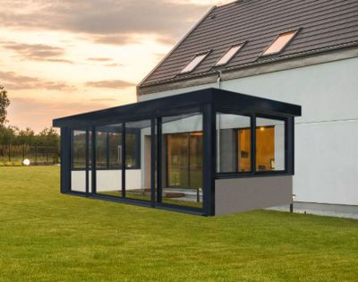 véranda en aluminium de 18 m² véranda en aluminium de 18 m²