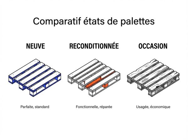 Comparatif états de palettes