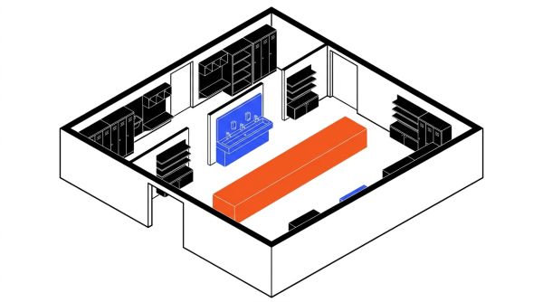 Coupe sas sanitaire 3 zones élevage avicole
