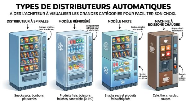 Types de distributeurs automatiques