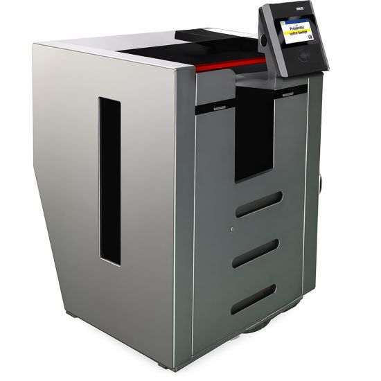 Distributeur automatisé moderne en métal