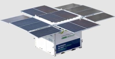 Container solaire hybride