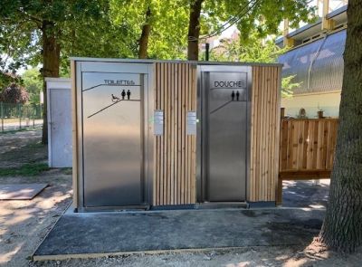 bloc sanitaire préfabriqué