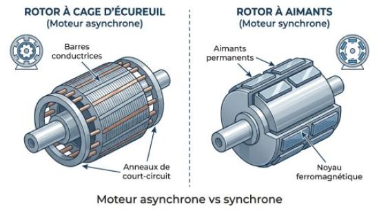 Différence synchrone et asynchrone