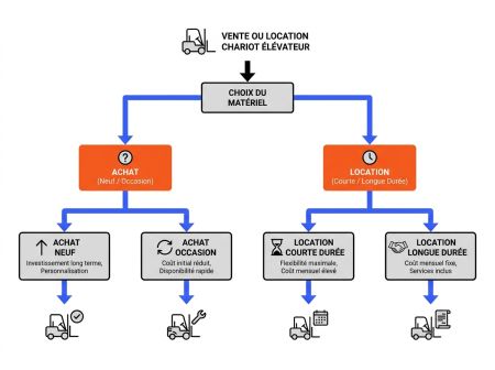 Vente ou location chariot élévateur