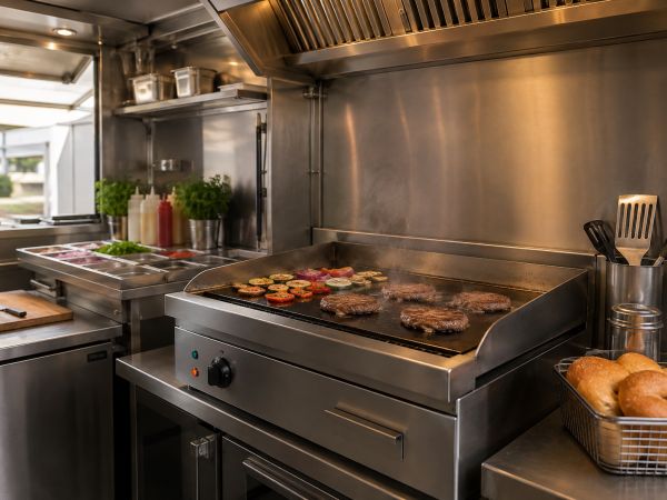 materiel cuisson food truck