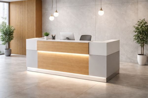 banque d'accueil moderne