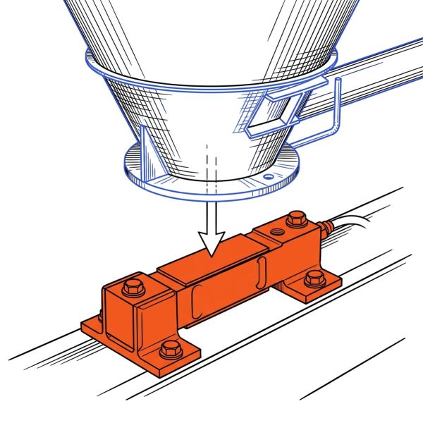 Calibrage balance de centrale à béton