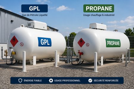 Réservoirs industriels de GPL et propane