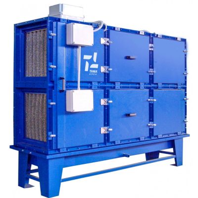 Système d’aspiration et de filtration électrostati