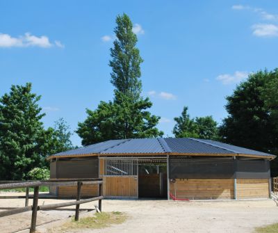 marcheur pour chevaux couvert