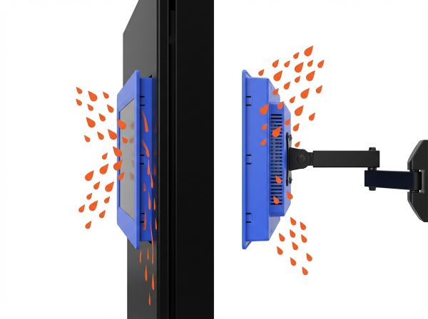 Montage Panel PC industriel encastré vs VESA