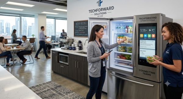 frigo connecté en entreprise