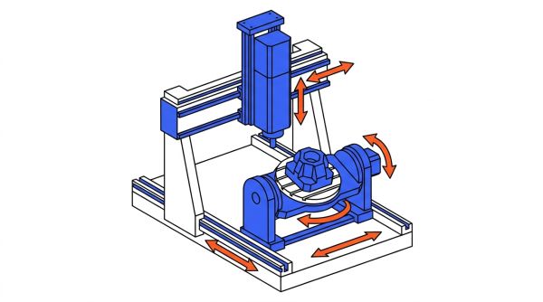 Cinématique d'une machine d'usinage CNC 5 axes