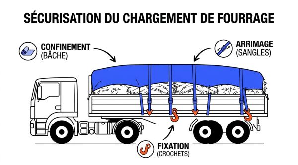 Règles de transport de fourrage