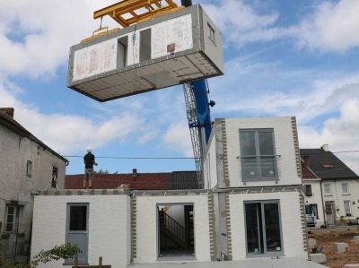 Construction modulaire en béton Construction modulaire en béton