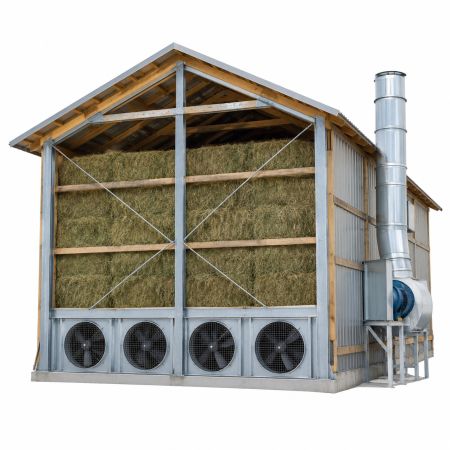 installation sechoir foin