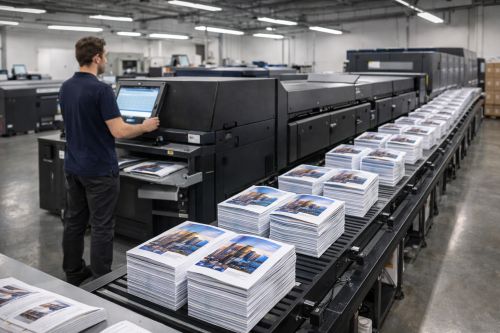 Centre de production d'imprimés industriels