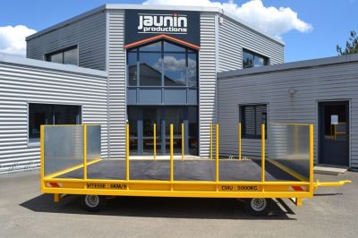 Remorque industrielle Jaunin Remorque industrielle Jaunin