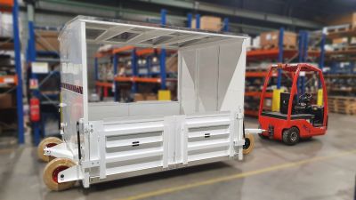 Remorque industrielle STI Remorque industrielle STI